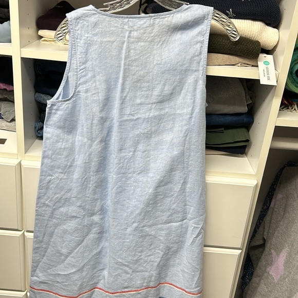 J. Jill Size Small chambray dress with pockets - Picture 3 of 3